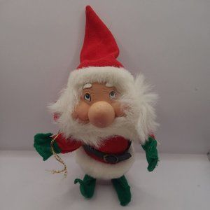 SANTA'S BEST Rennoc Santakins Elf Christmas Semi Poseable 8"